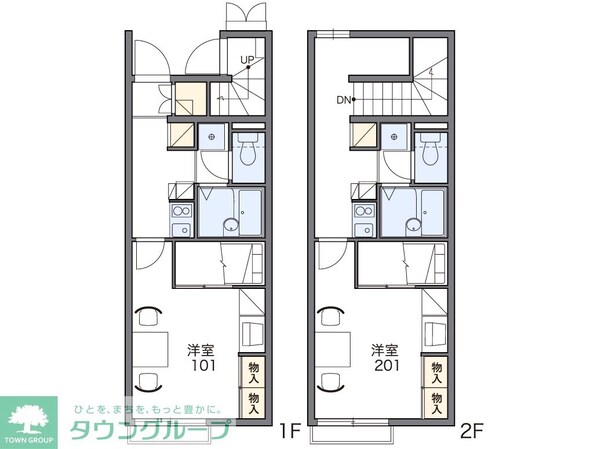 レオパレスCosmoの物件間取画像